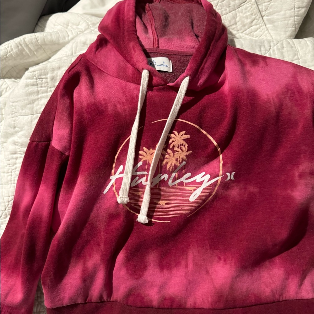 Hurley women’s cropped hoodie, never worn